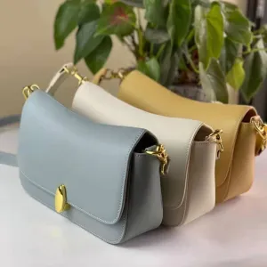 Messenger Female genuine leather Luxury Crossbody Bags