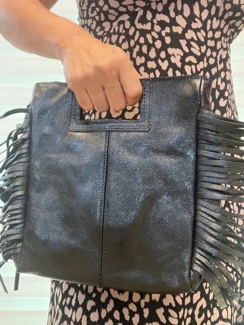 Metallic Fringe Bags