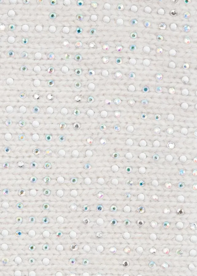 Mid Length Static Fringe Fingerless Gloves (sale)
