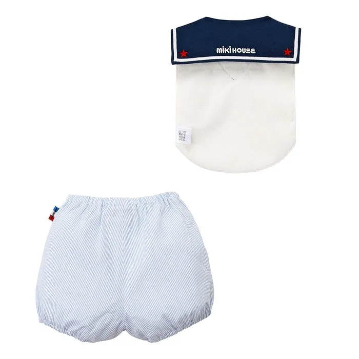 MIKIHOUSE BIB&GYM SHORTS SET