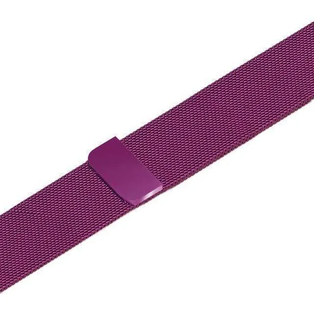 Milanese loop stainless steel apple watch bands