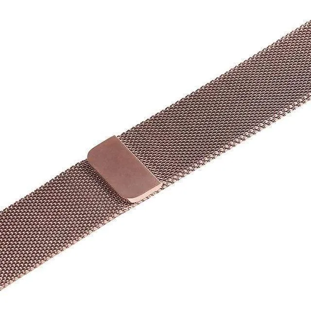 Milanese loop stainless steel apple watch bands