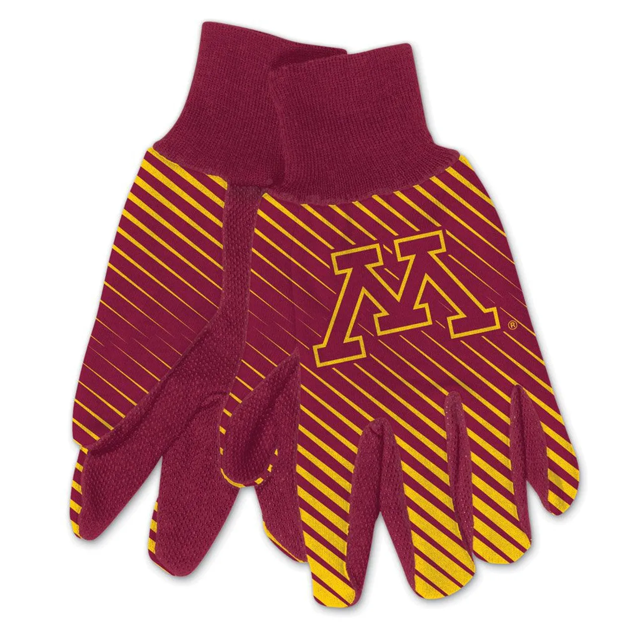 Minnesota Golden Gophers Gloves Two Tone Style Adult Size