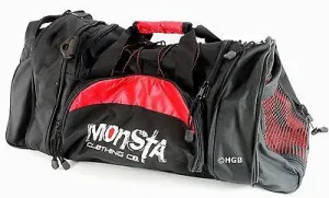 MONSTA Bodybuilding Pro Sport Large Embroidered Gym Duffle Bag Wet Dry Storage