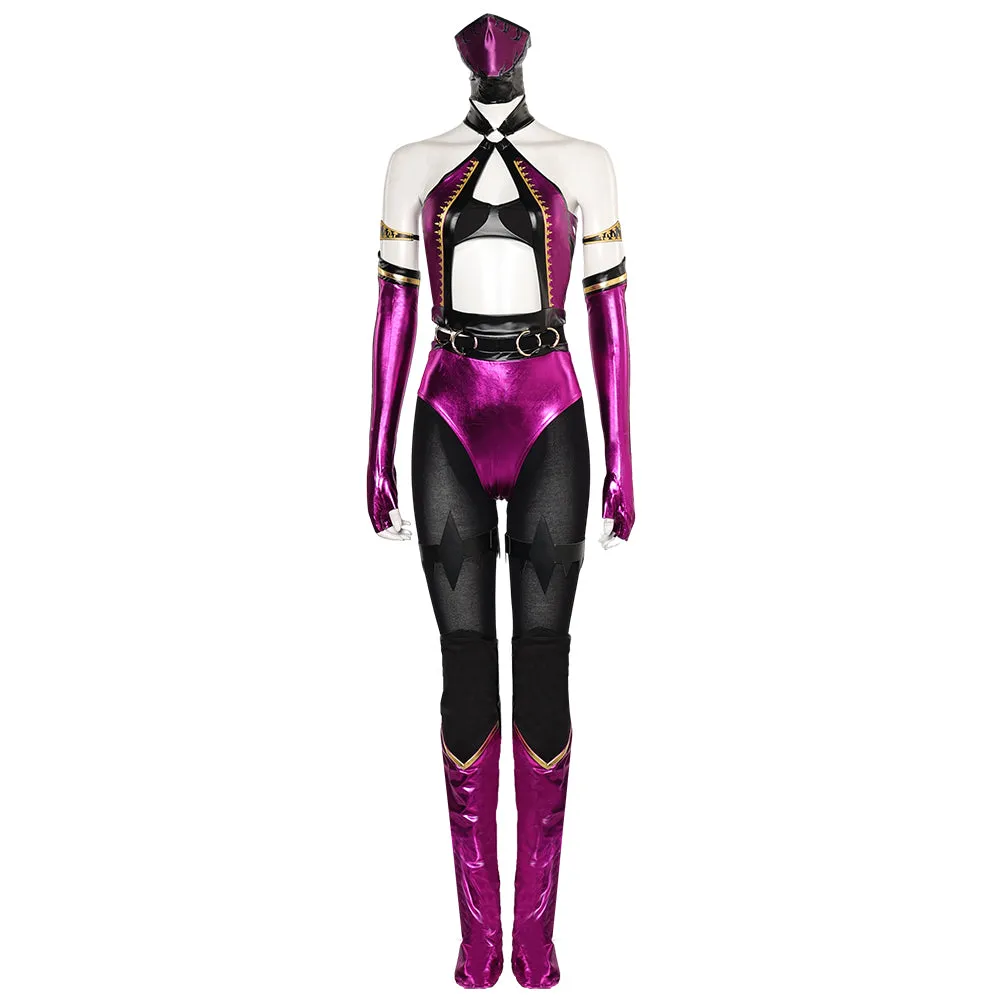 Mortal Kombat 4 Mileena Cosplay Costume Outfits Halloween Carnival Suit