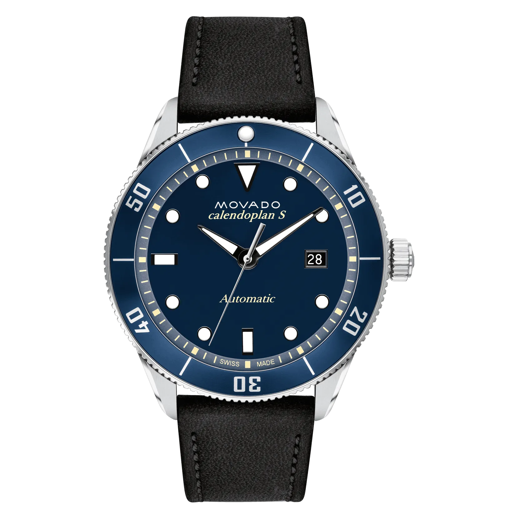 Movado Heritage Series Calendoplan Automatic Men's Watch 3650107