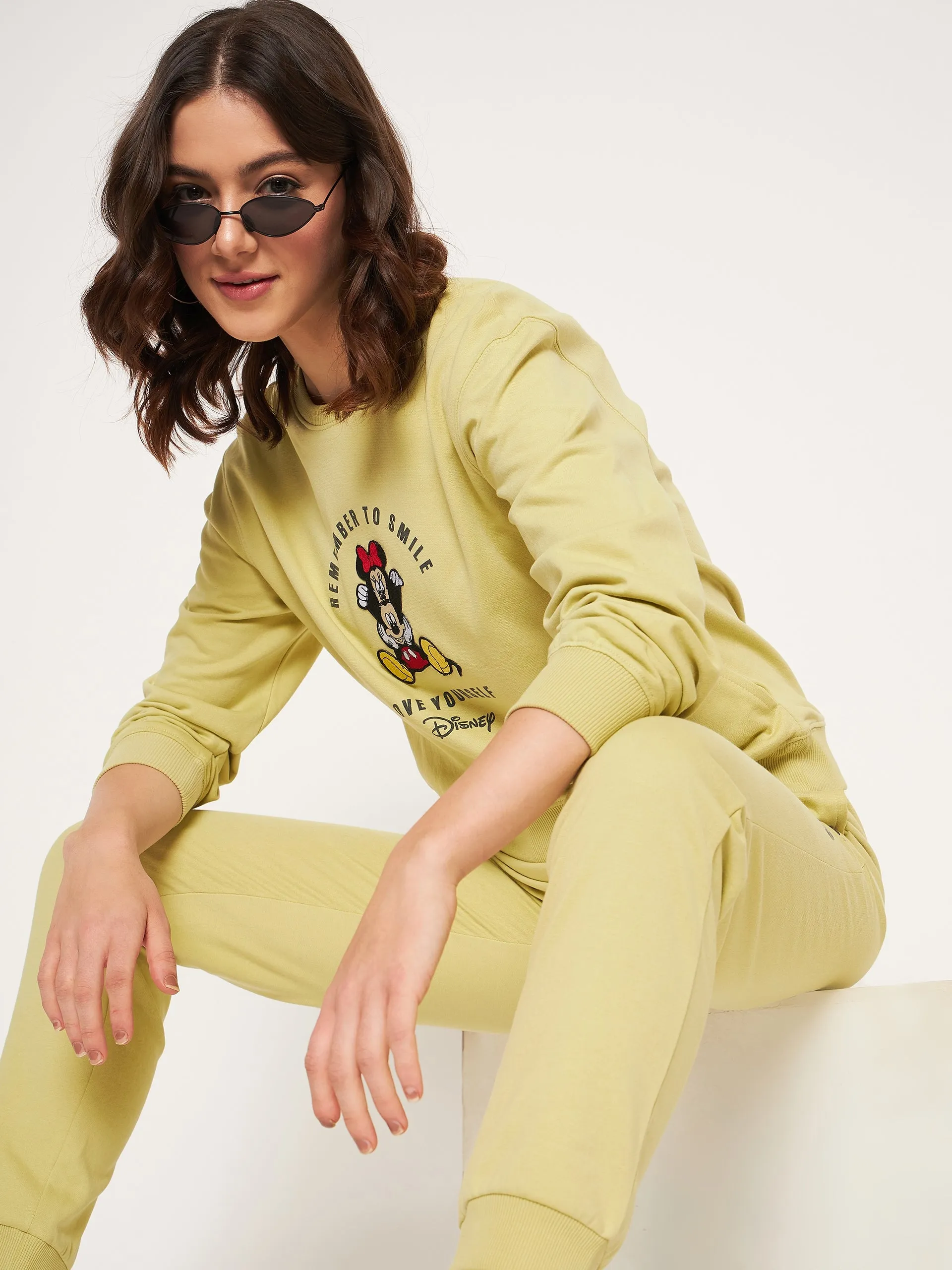 mSECRET Lime Disney Print Nightsuit