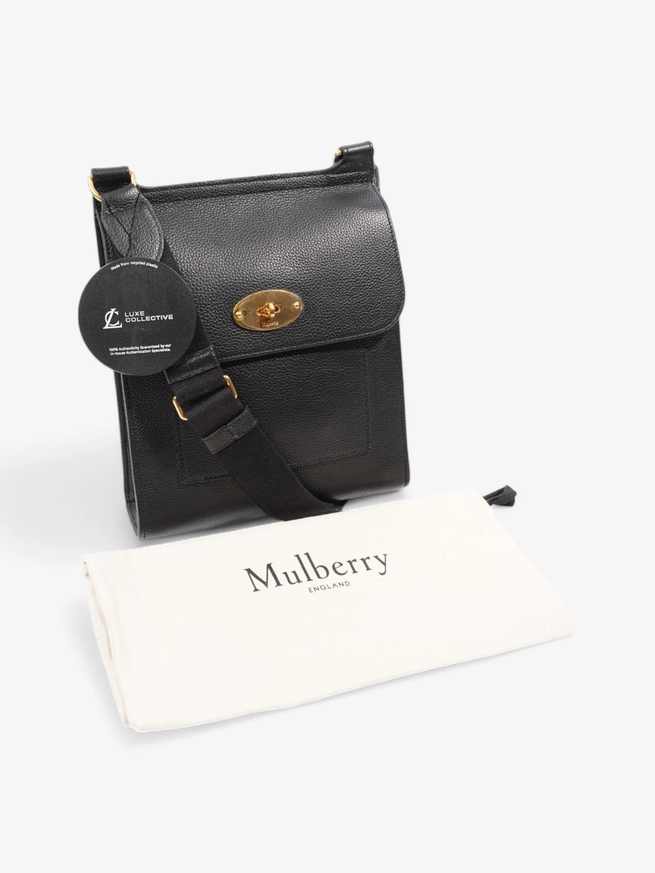 Mulberry Anthony Black Leather