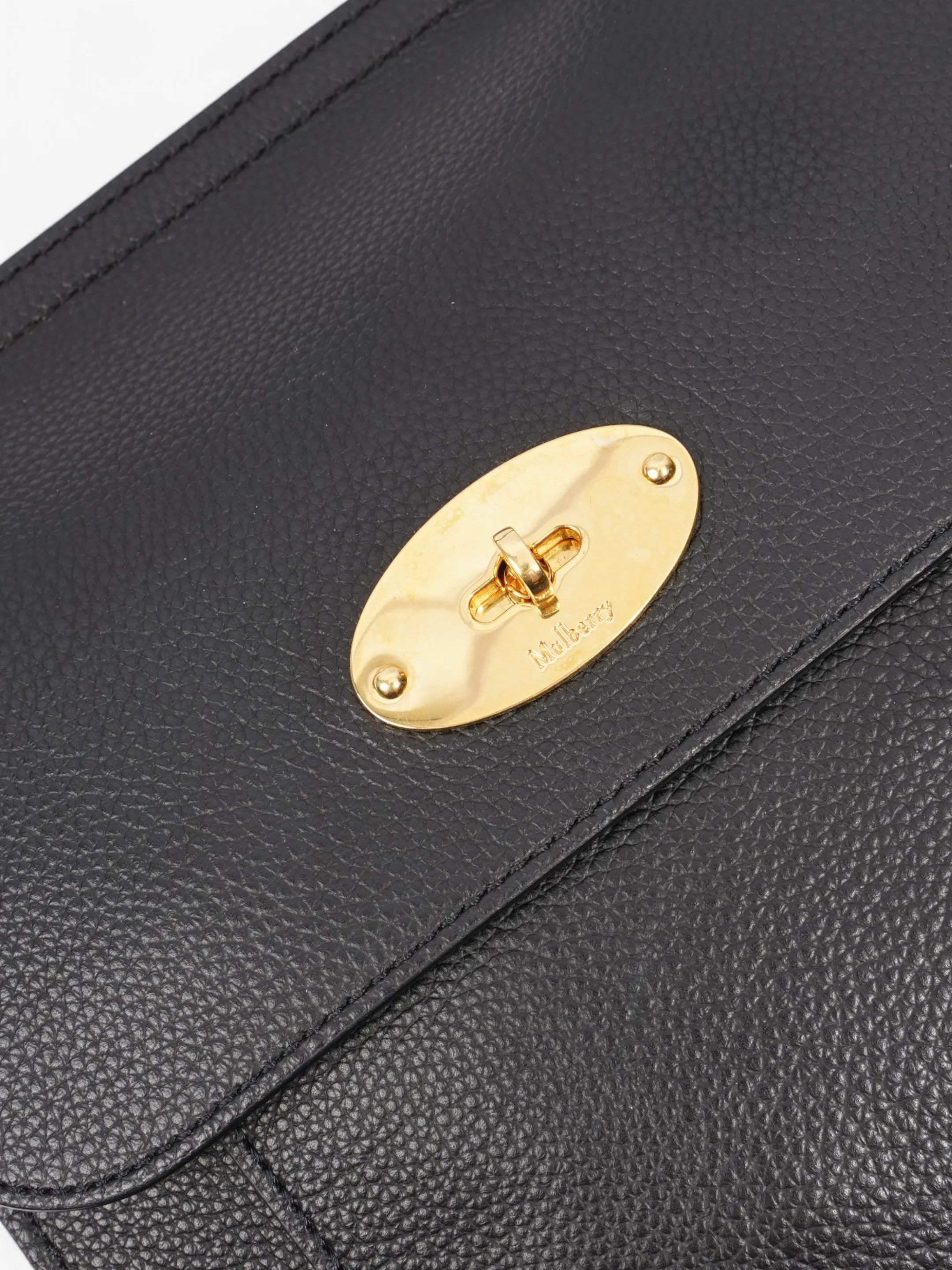 Mulberry Anthony Black Leather