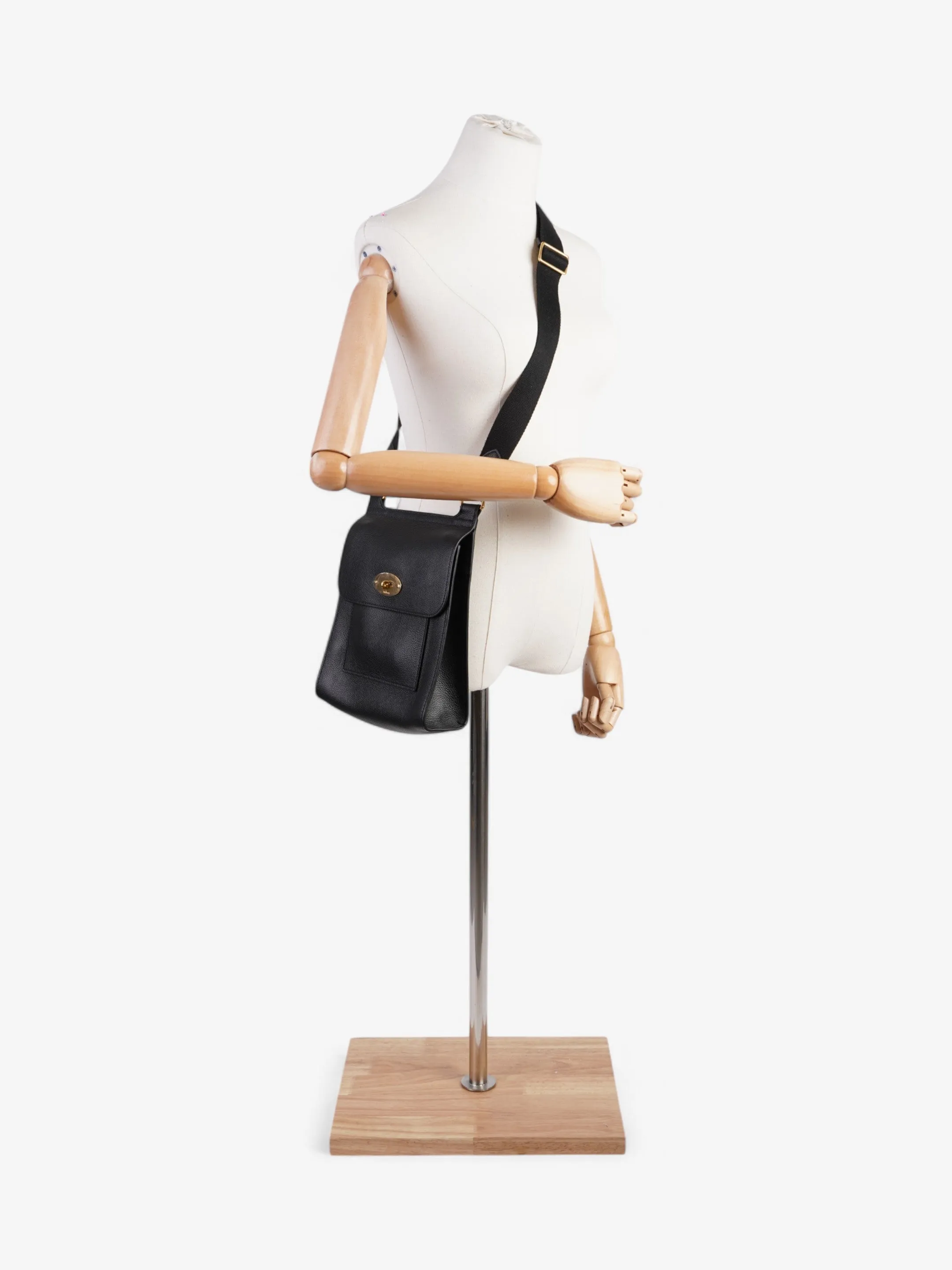 Mulberry Anthony Black Leather