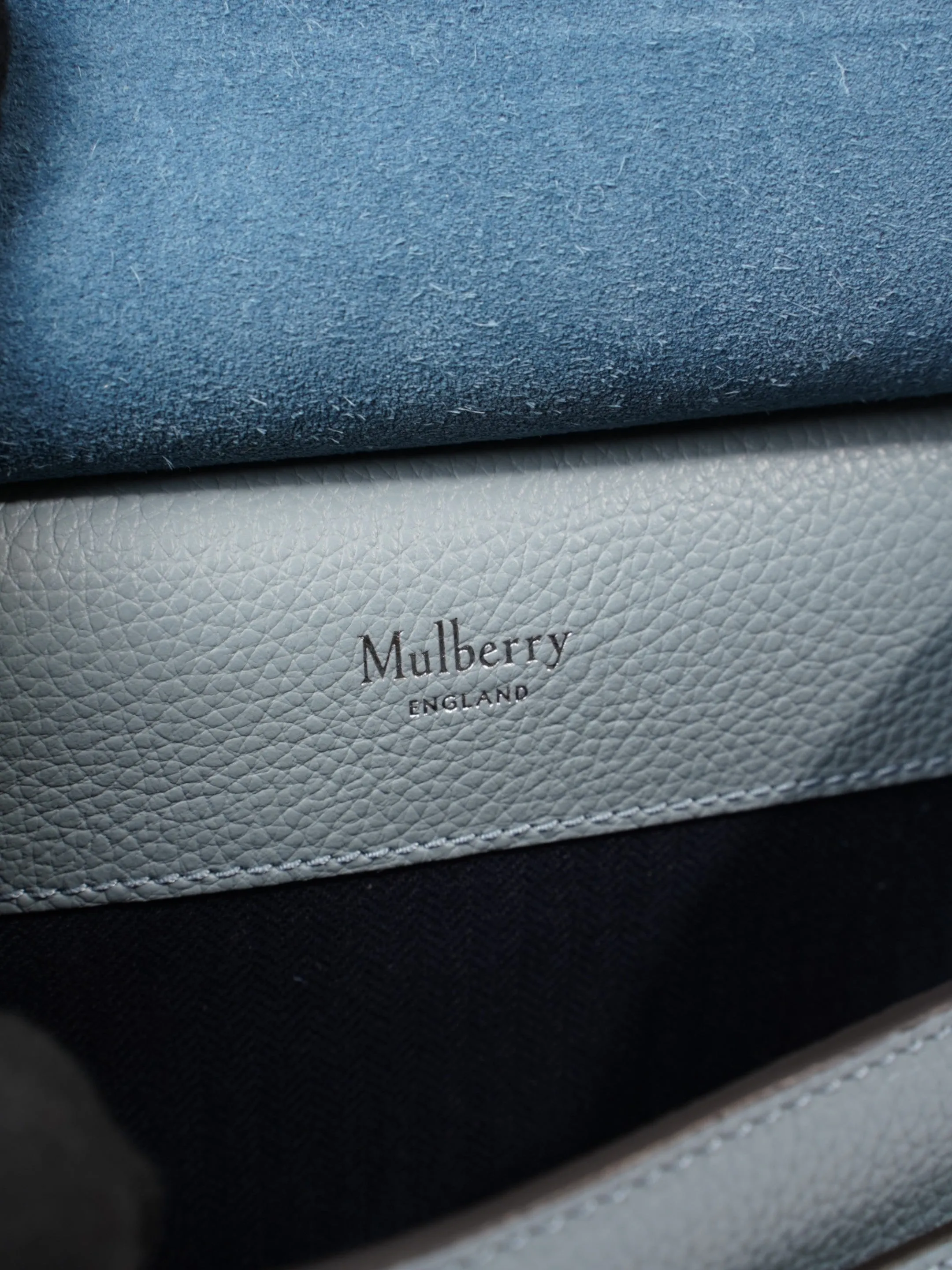 Mulberry Anthony Light blue Leather