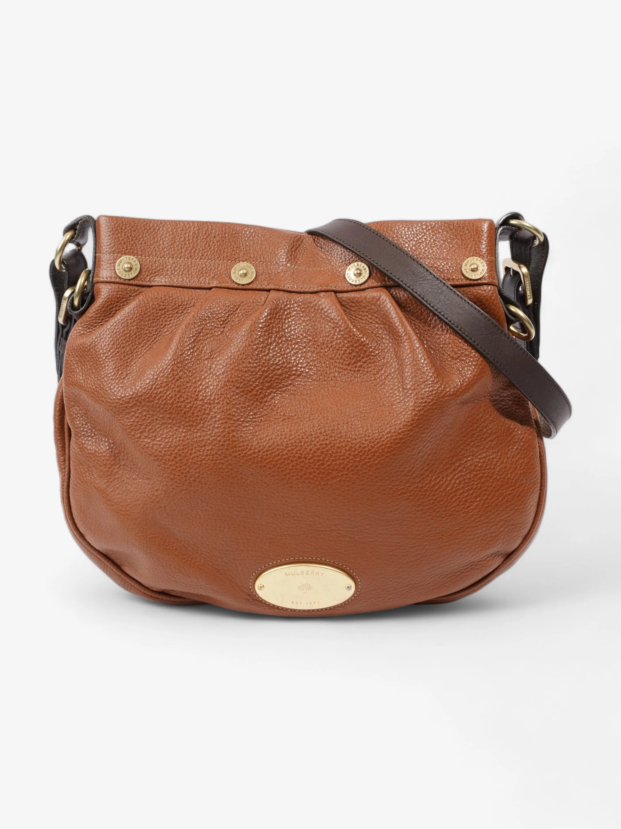 Mulberry Mitzy Messenger Oak Grained Leather