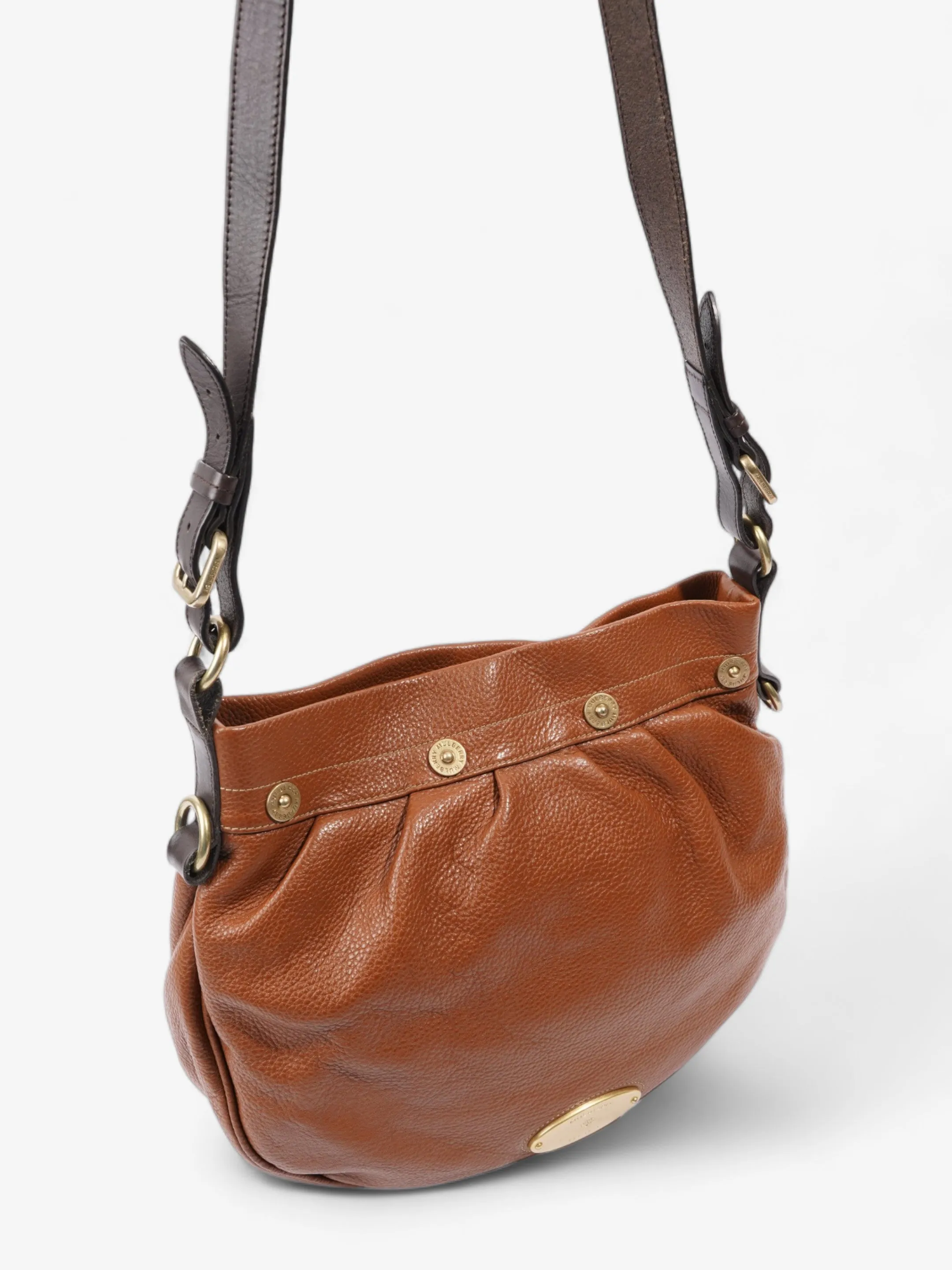 Mulberry Mitzy Messenger Oak Grained Leather