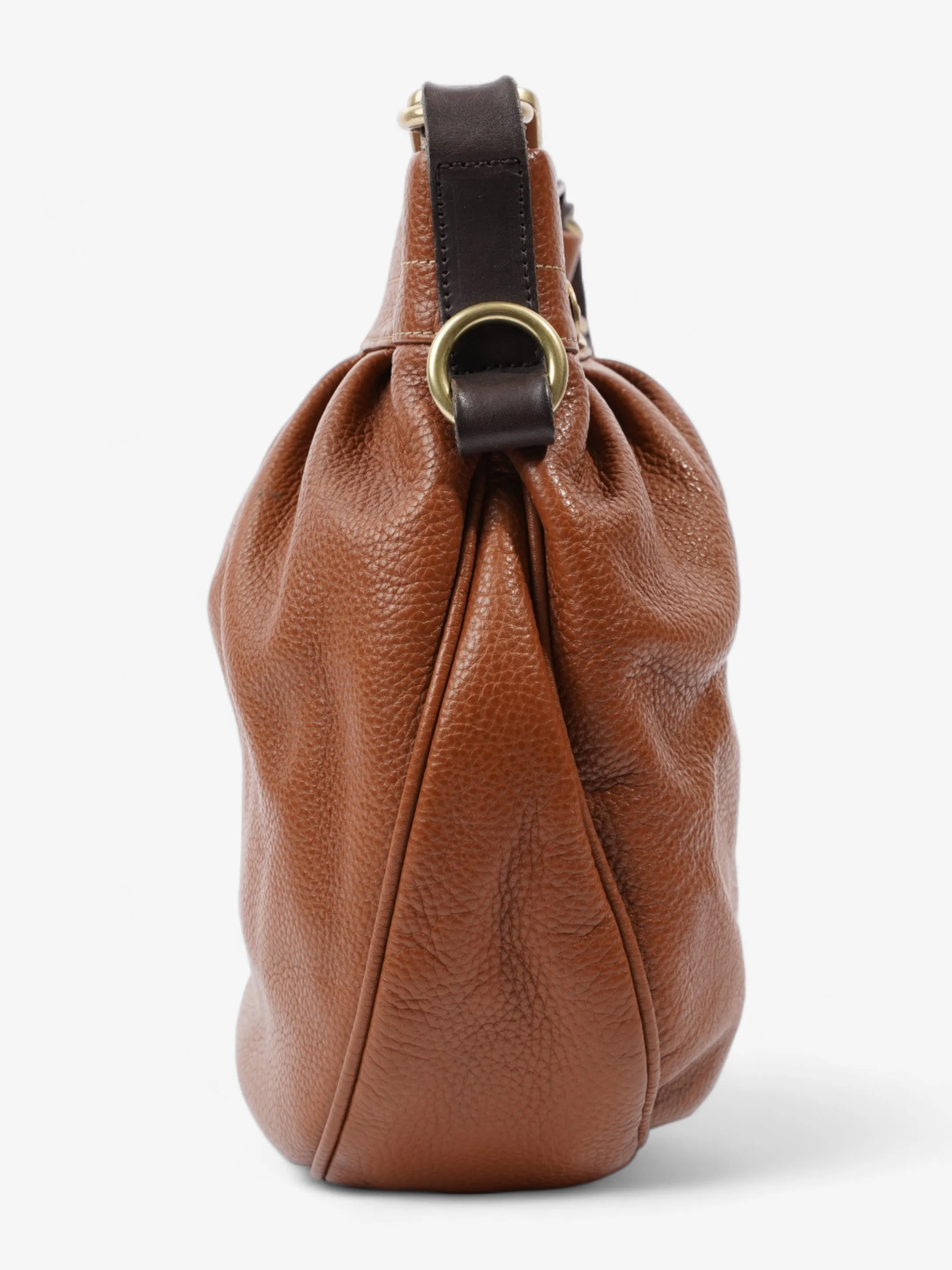 Mulberry Mitzy Messenger Oak Grained Leather