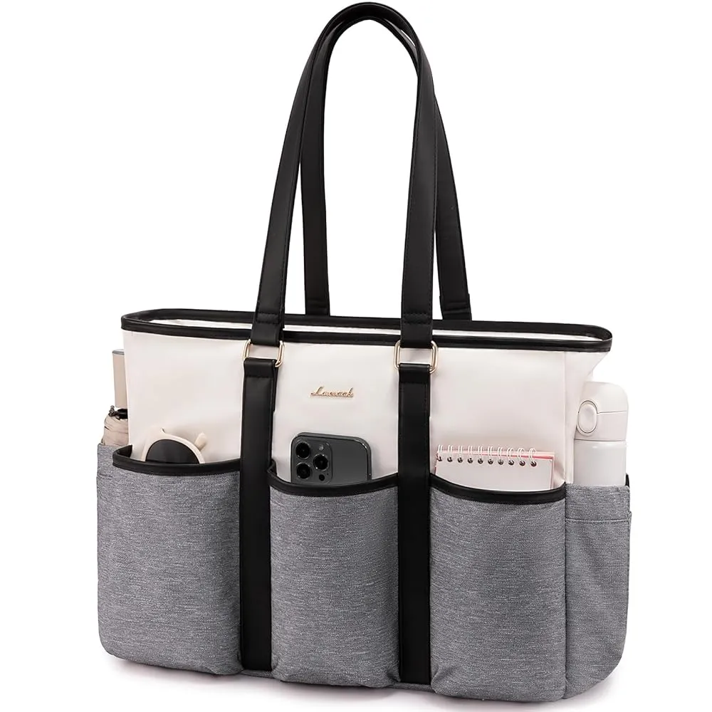 Multi-Pocket Laptop Tote Bag, 15.6¡° 17.3¡±