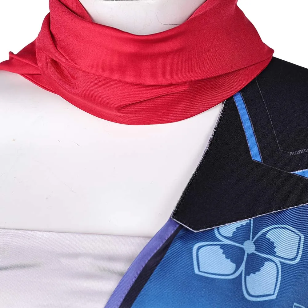 Mv Rivals Psylocke Cosplay Costume Woman Black Blue Outfits Halloween Carnival Suit