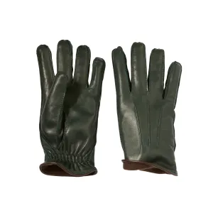 Nappa Touchscreen Leather in Foresta Green