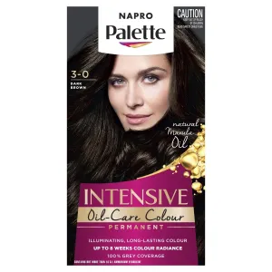 Napro Palette Intensive Creme Colour Permanent 3.0 Dark Brown