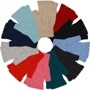 Native World Possum Merino Fingerless Gloves - 11 Colours