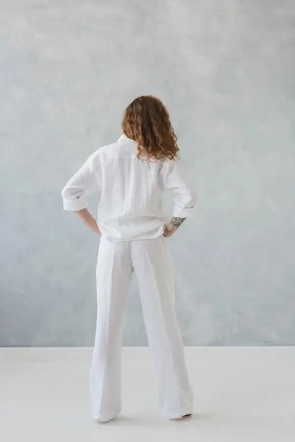 Natural Linen Pajamas