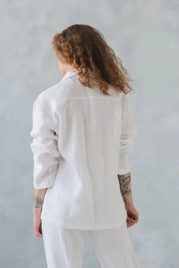 Natural Linen Pajamas