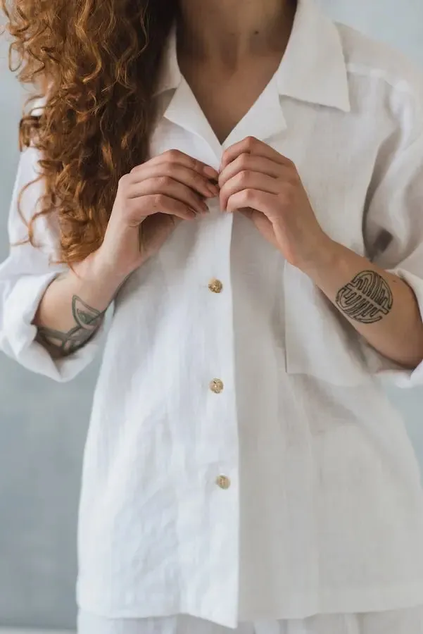 Natural Linen Pajamas