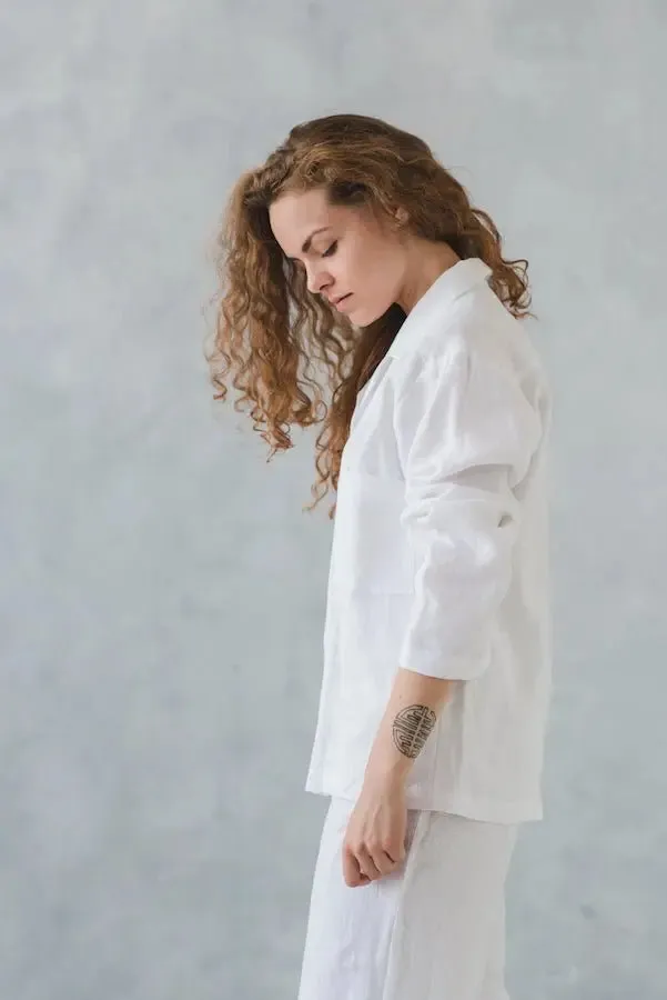 Natural Linen Pajamas