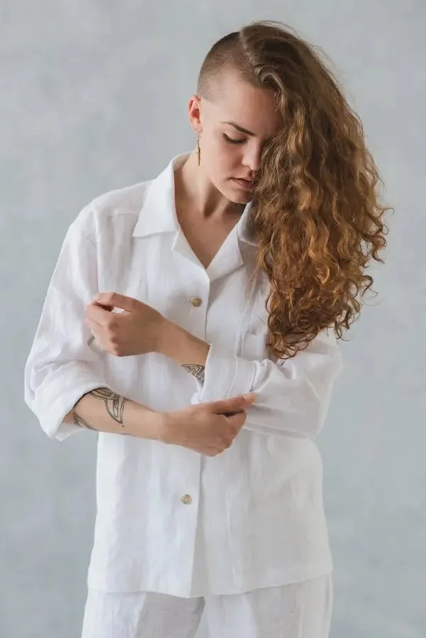 Natural Linen Pajamas