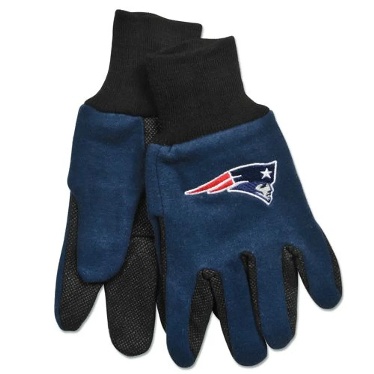 New England Patriots Gloves Two Tone Style Adult Size