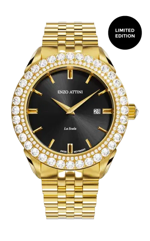 NEW La Scala - President Bracelet / Swiss Movement.