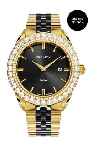 NEW La Scala - President Bracelet / Swiss Movement.