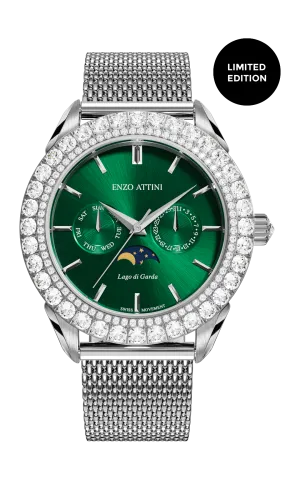 NEW Lago di Garda - Mesh Strap / Swiss Movement.