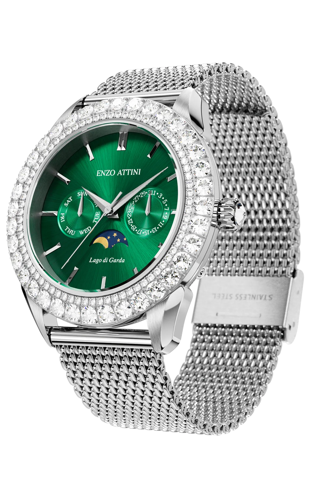 NEW Lago di Garda - Mesh Strap / Swiss Movement.