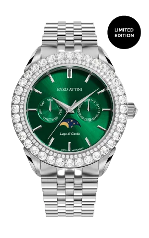 NEW Lago di Garda - President Bracelet / Swiss Movement.