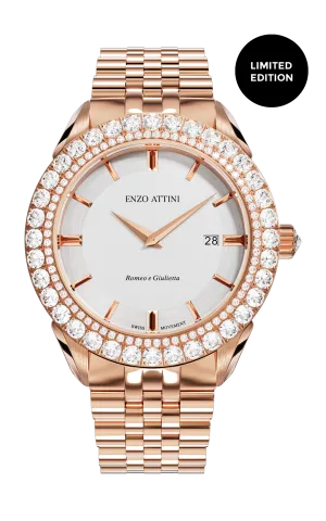 NEW Romeo e Giulietta - President Bracelet  / Swiss Movement.