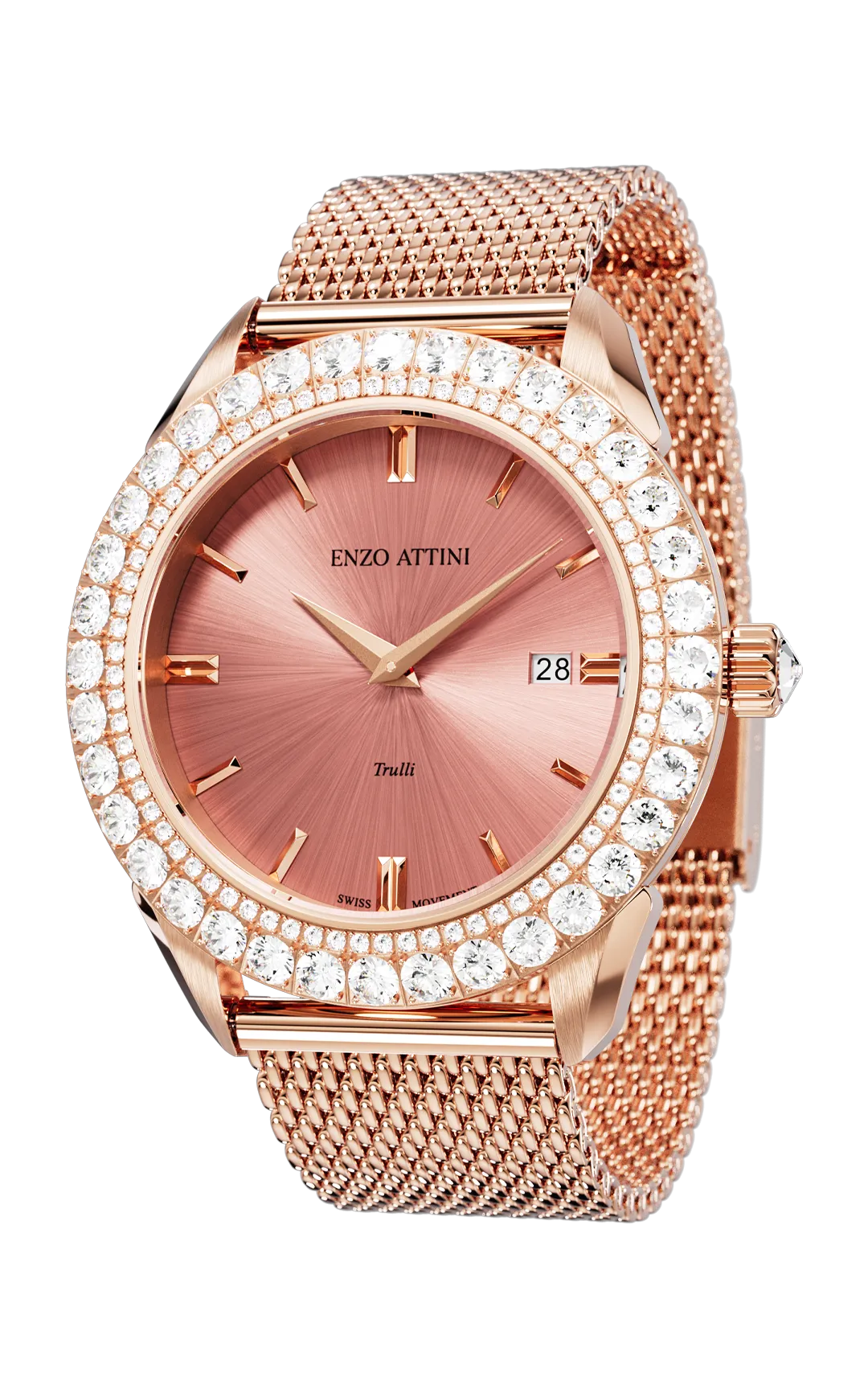 NEW Trulli  - Mesh Strap / Swiss Movement.