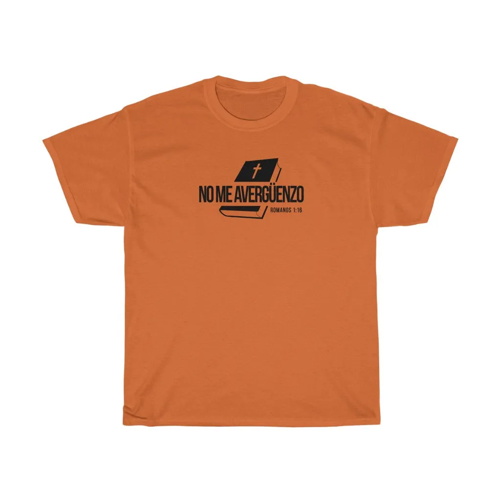 No Me Avergüenzo Men Unisex Heavy Cotton Tee