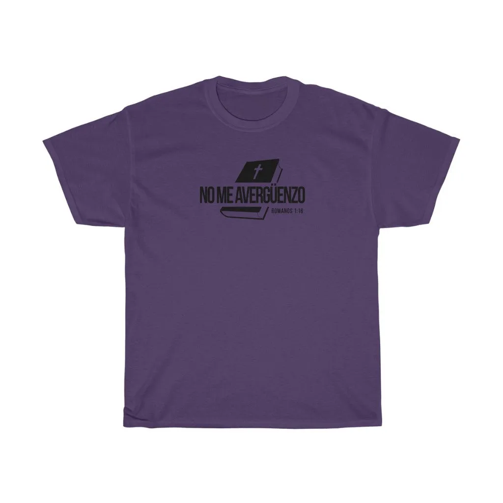 No Me Avergüenzo Men Unisex Heavy Cotton Tee