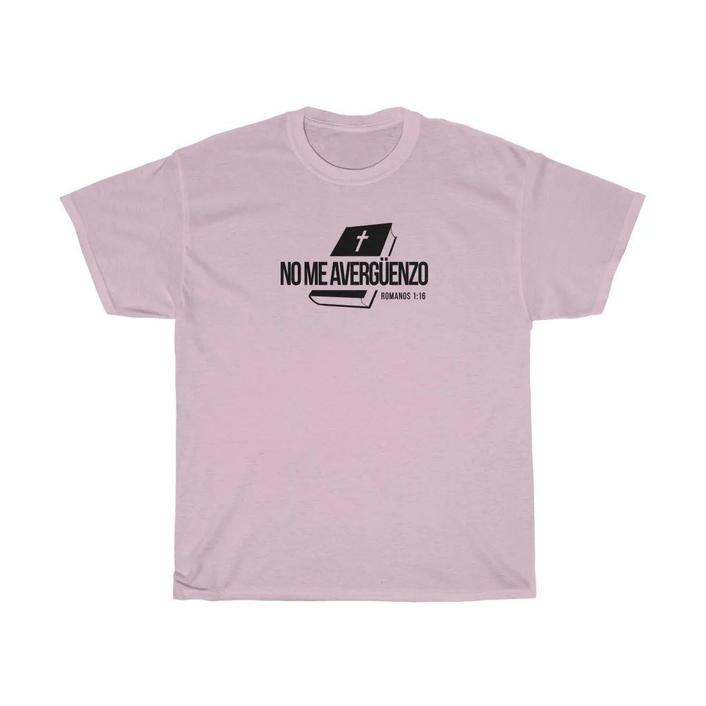 No Me Avergüenzo Men Unisex Heavy Cotton Tee