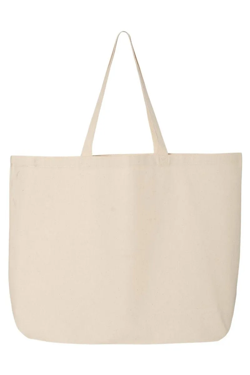 Not Demure Very Distracted Canvas Jumbo Tote