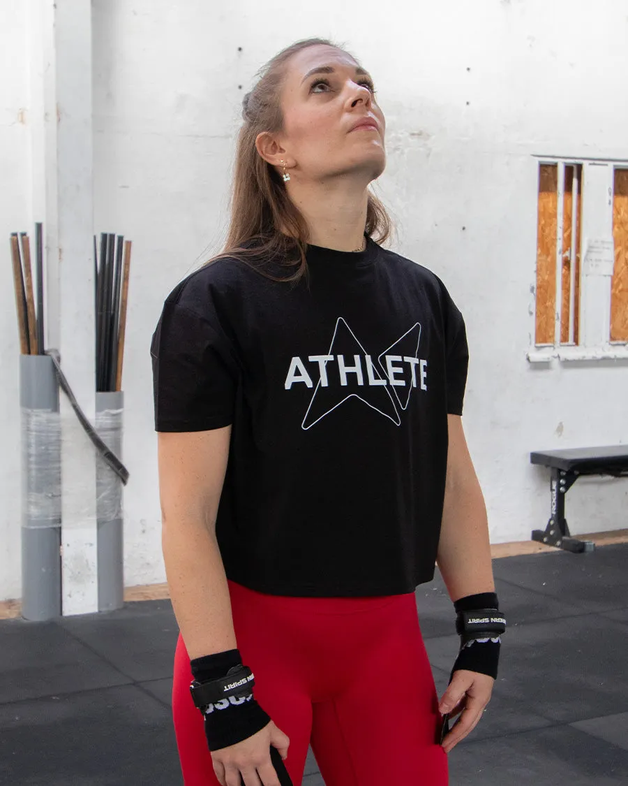 NS Baggy Top Athlete edition - Oversized women’s cropped tee