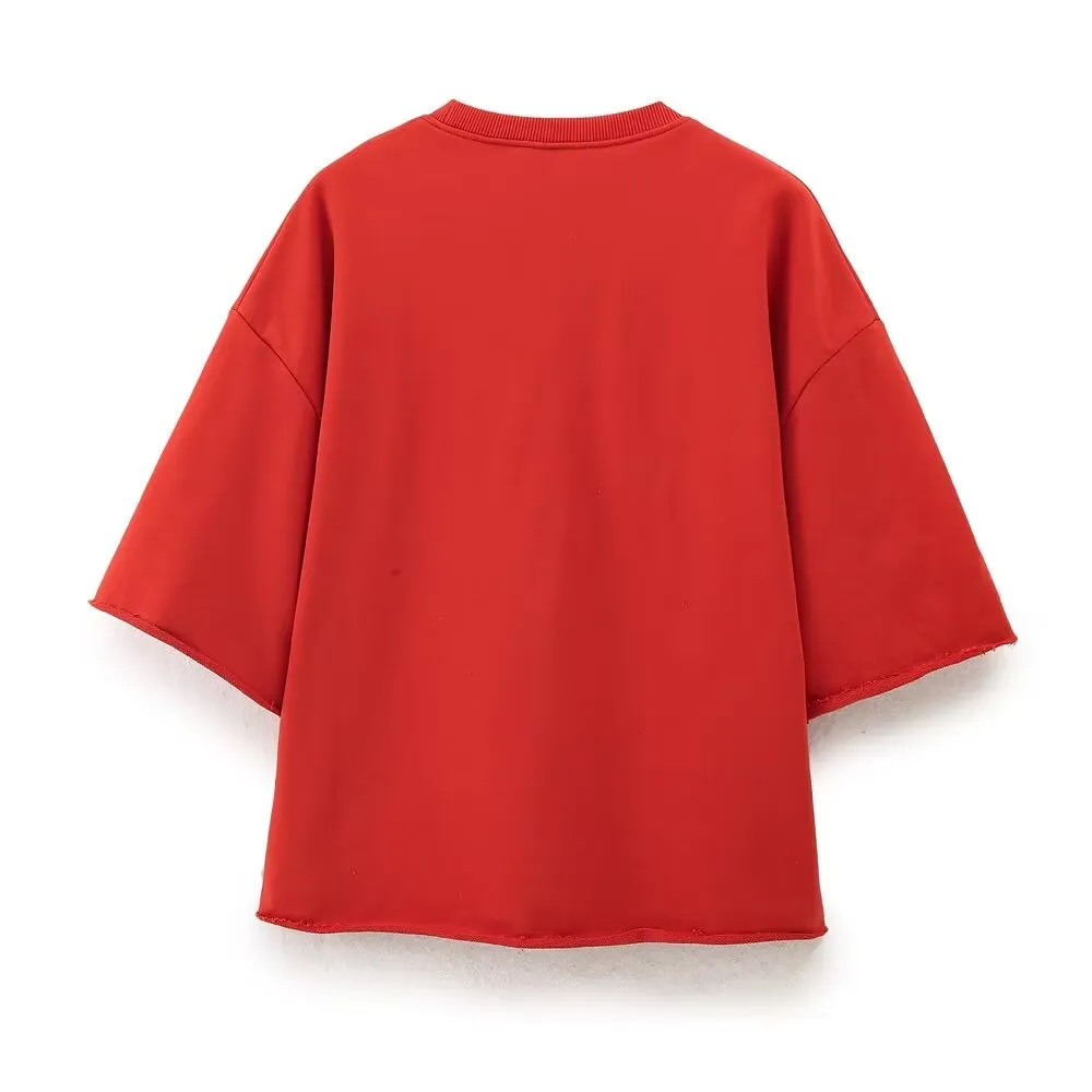 NY Short Sleeve Sweat Top and Shorts