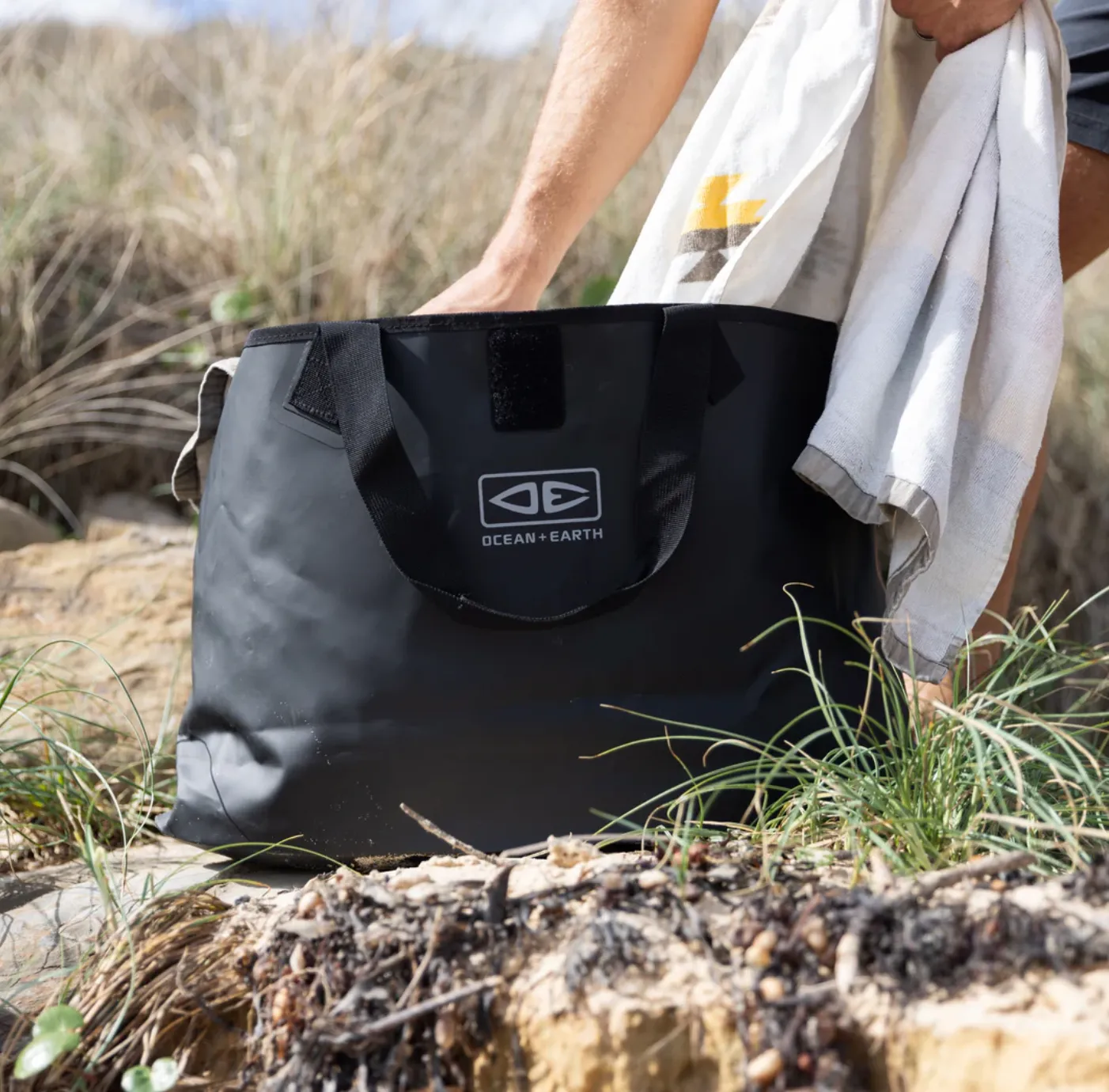 OCEAN&EARTH   WATERPROOF BEACH TOTE  47L