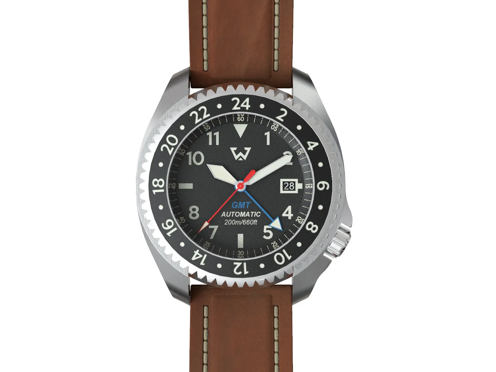 OCONUS GMT SRT1 - Stainless