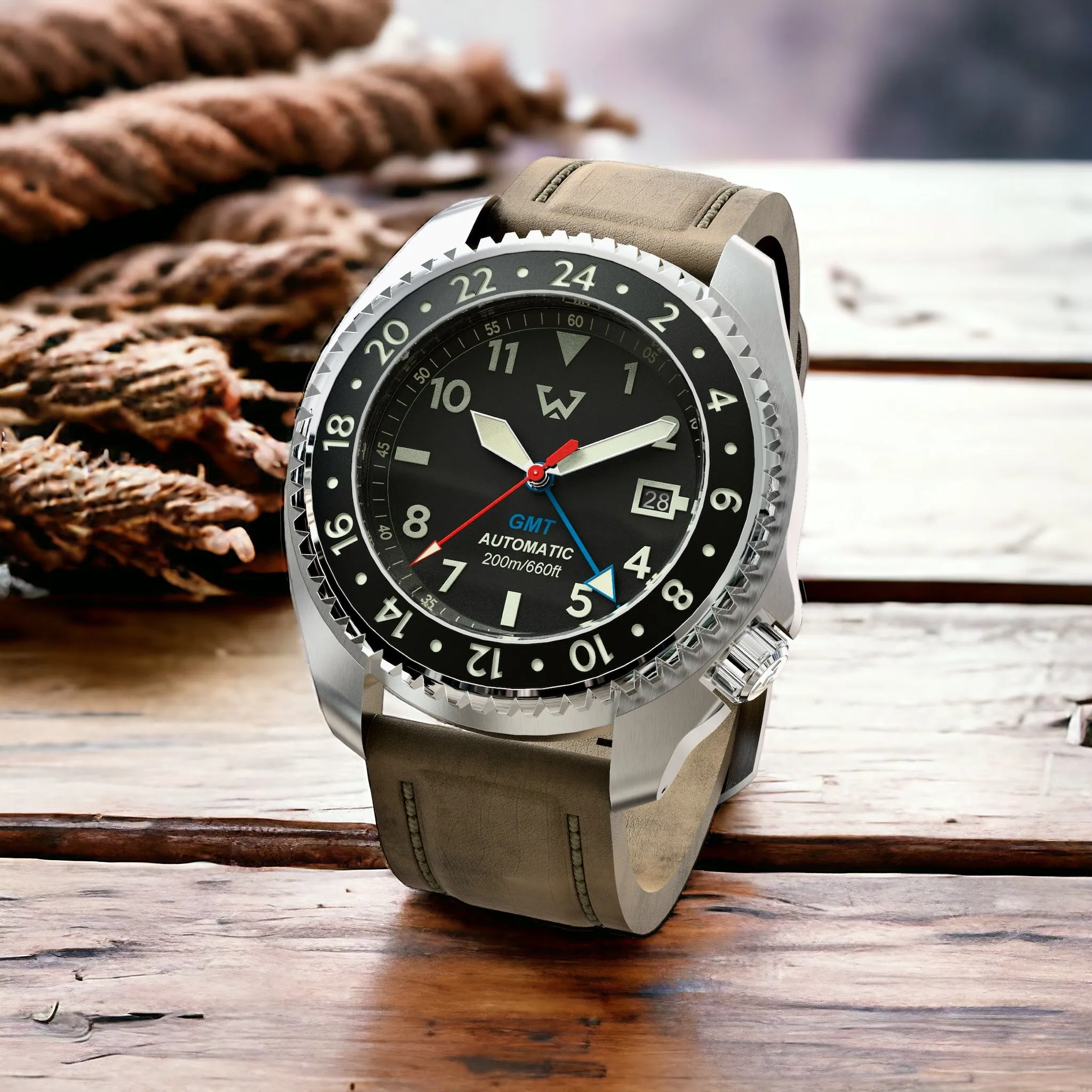 OCONUS GMT SRT1 - Stainless
