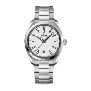 Omega Seamaster Aqua Terra 150M Watch, 38mm Silver Dial, 220.10.38.20.02.001
