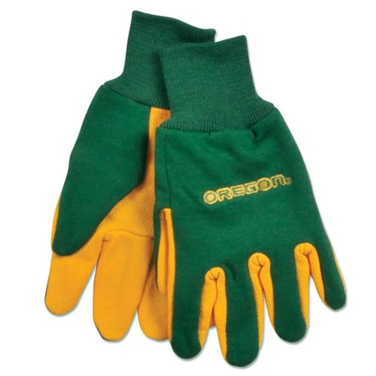 Oregon Ducks Gloves Two Tone Style Adult Size