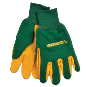 Oregon Ducks Gloves Two Tone Style Adult Size