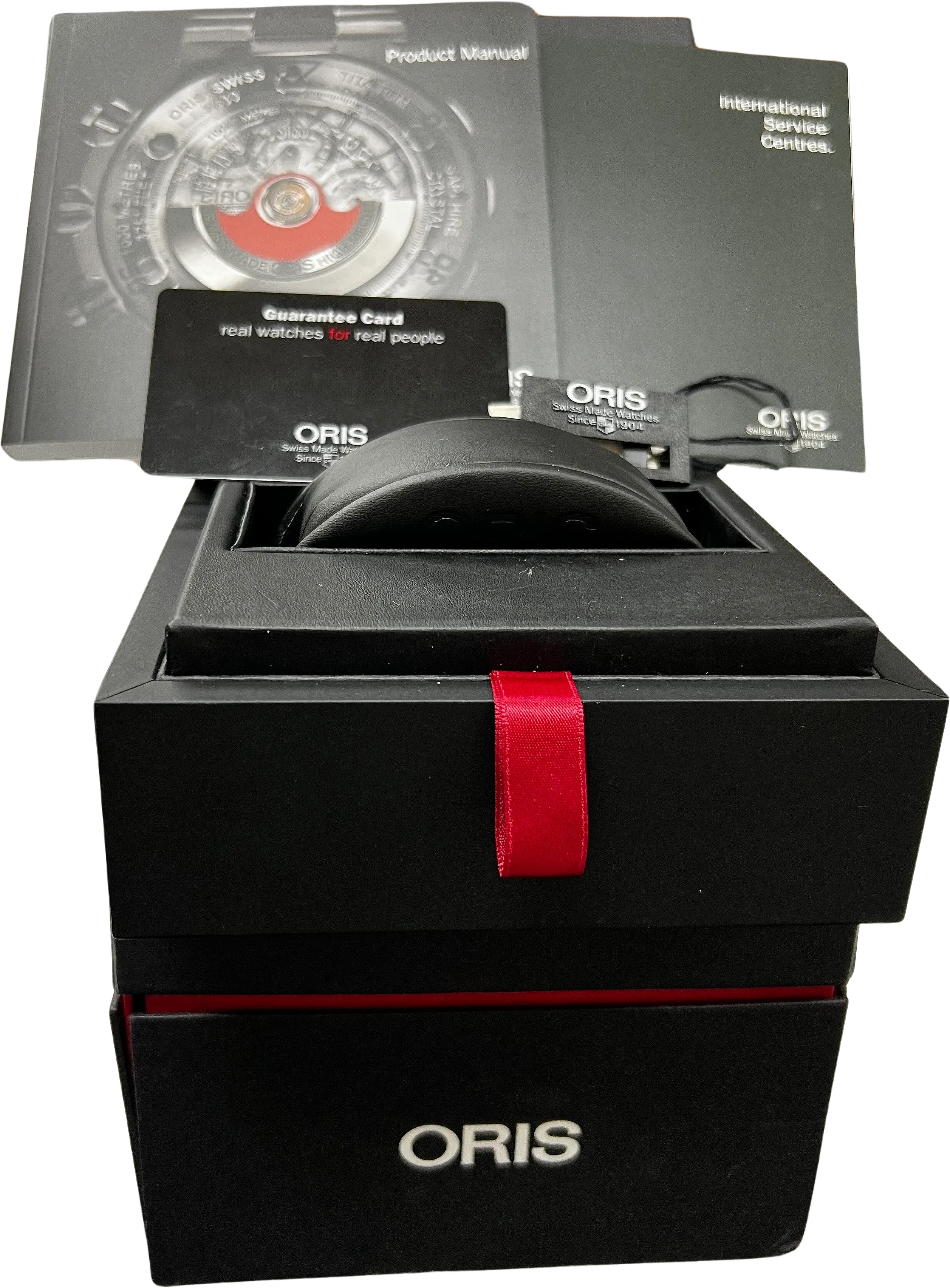 Oris Aquis Chronograph Black 46mm PAPERS Watch 01 774 7655 4154-07 4 26 34EB B P