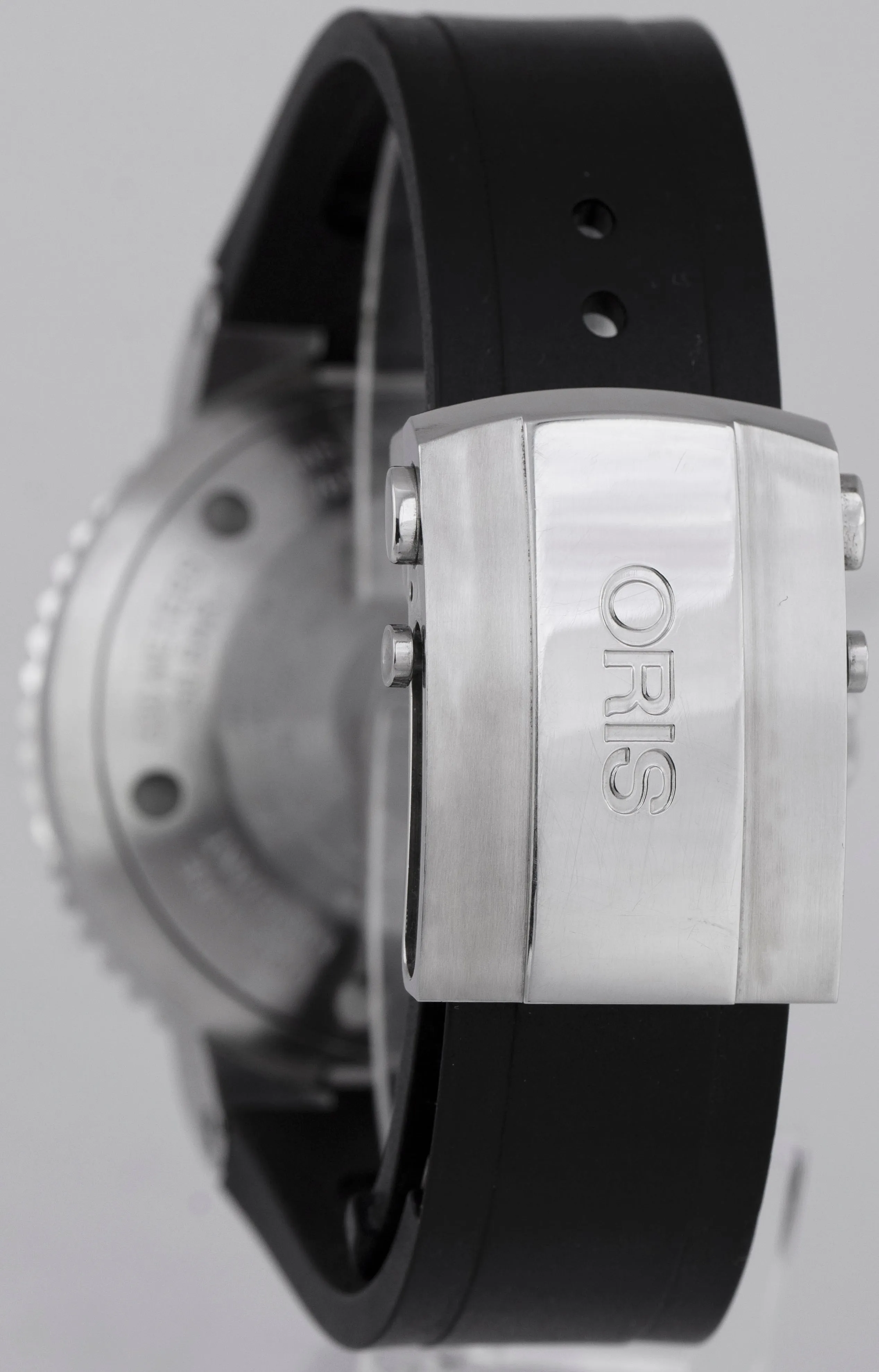Oris Aquis Chronograph Black 46mm PAPERS Watch 01 774 7655 4154-07 4 26 34EB B P